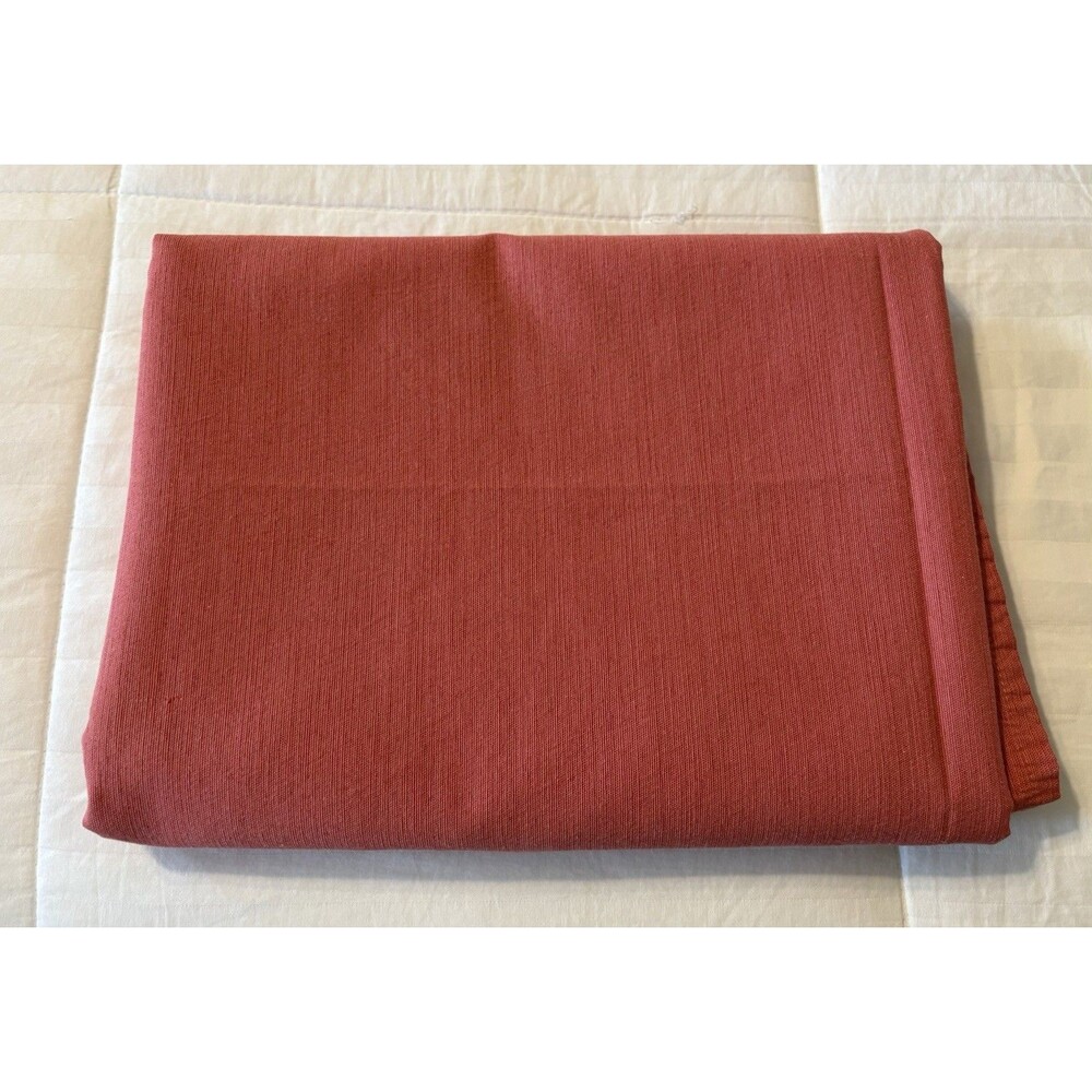 Threshold Table Cloth Large Rectangle Rust Color